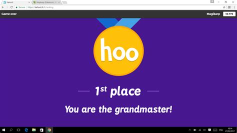 Free Download Magikarp Wins 1st Place At Kahoot By Justinc1234