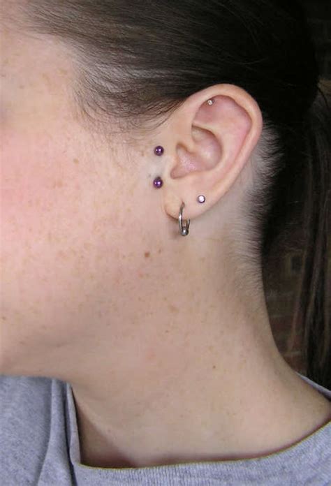 Vertical tragus piercing Pain, Jewelry, Pictures | Body Piercing Magazine