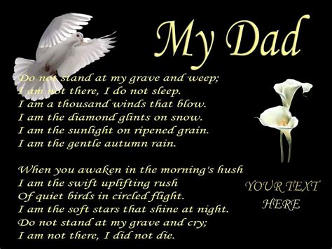 Father Funeral Poems