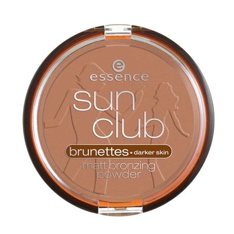 Have you heard of essence makeup? ESSENCE sun club: matt bronzing powder | Essence bronzer ...