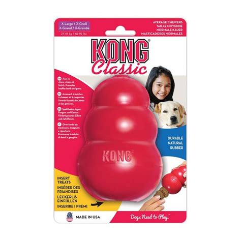 Kong Classic Dog Toy Red X Large Feedem