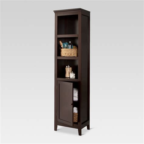 Find great deals on ebay for bookcase with doors. Carson Narrow Bookcase with Door | Bookcase, Horizontal ...