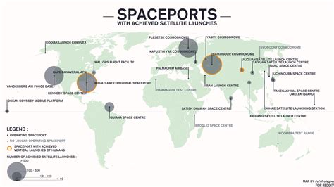 World Spaceports Satellites Live Satellite Map Space Exploration