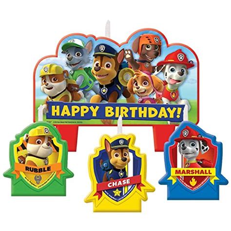 Be sure to check out our selection of paw patrol birthday messages you can add to the card. Paw Patrol Birthday Candle Set - Buy Online in UAE. | Toys ...