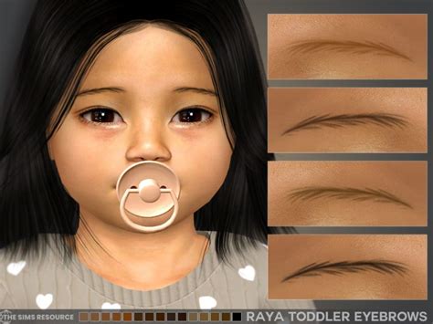 Raya Toddler Eyebrows The Sims 4 Catalog