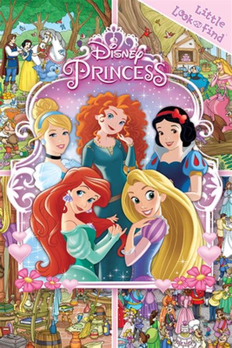 Disney Princess First Look And Find Pi Kids 9781450894784 Boeken
