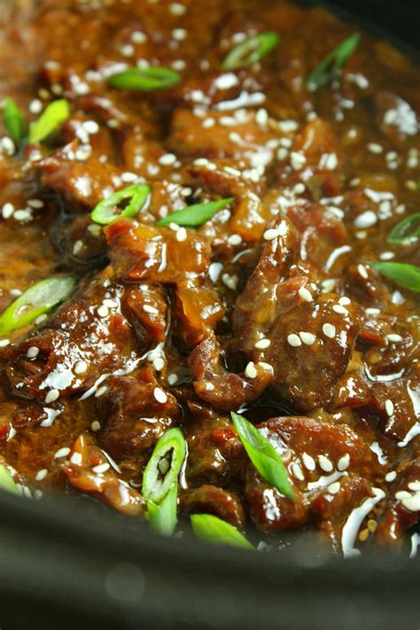 Roast beef slices on grey marble background. Slow Cooker Korean Beef | Recipe in 2020 | Slow cooker korean beef, Flank steak recipes, Sliced ...