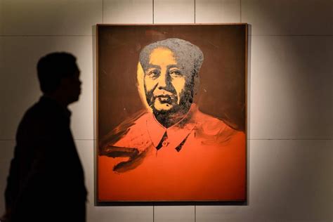 Andy Warhols Mao Fetches Less Than Estimate At Hong Kong Auction