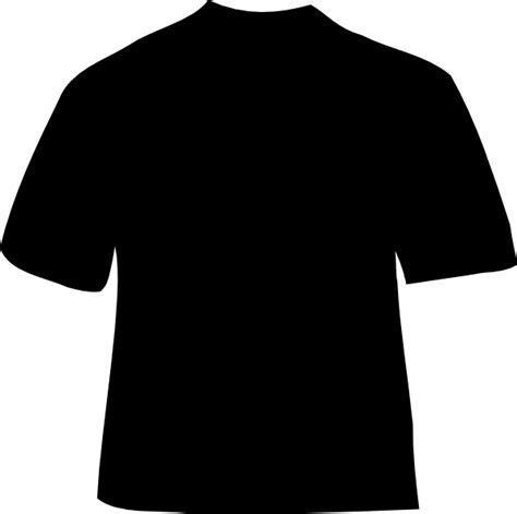 Black Polo Shirt Template Clipart Best