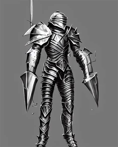 Fantasy Knight Armor Concept Art Trending On Stable Diffusion Openart