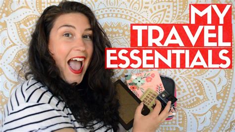 My Top 10 Travel Essentials Youtube