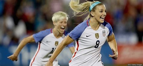 Julie Ertz Scores Twice For U S Women’s Soccer Team In Victory Over New Zealand
