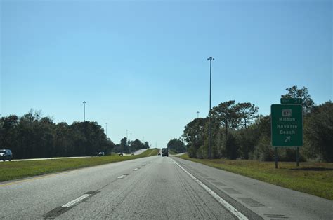 Interstate 10 West Santa Rosa County Aaroads Florida
