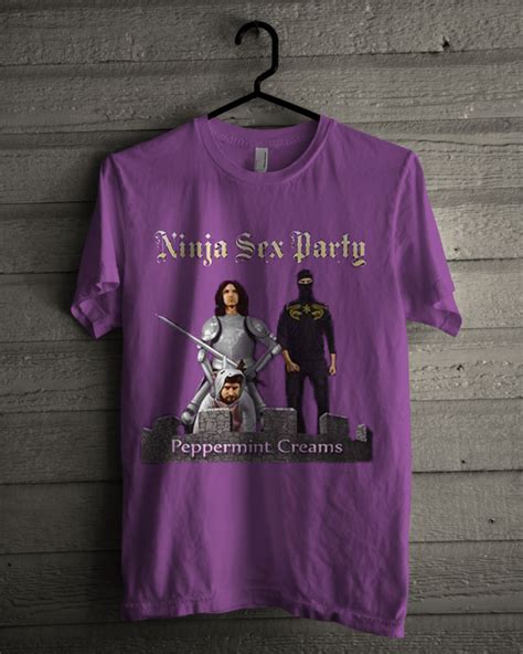 Ninja Sex Party Peppermint Creams Graphic T Shirt