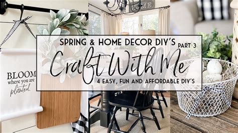 Craft With Me 2021 Part 3 4 Easy Fun And Affordable Spring And