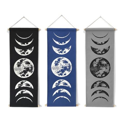 Moon Tapestry Tapestry Wall Hanging Wall Hangings Galaxy Decor