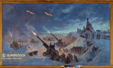 The Artillery In The Battle Of Stalingrad By Sokolov Skalya Pavel Petrovich State