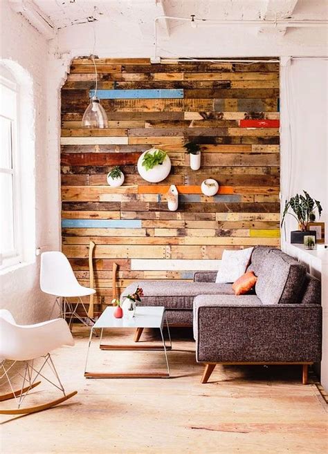 20 Wood Wall Living Room Decoomo