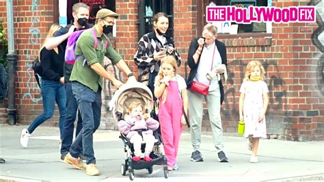 Ryan Reynolds Blake Lively Have Fun With Their Daughters While Out On