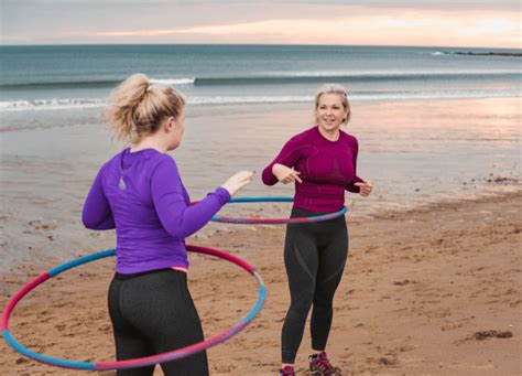 Weighted Hula Hoop Exercises And Workout Lose Weight And Tone Abs With