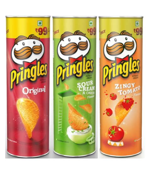 Pringles Potato Chips Flavoured 110 Gm Pack Of 3 Buy Pringles Potato