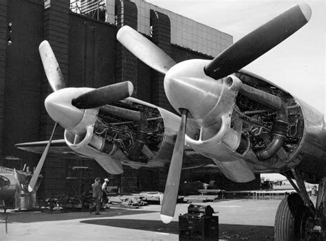 Xb 38 Flying Fortress Allison V 1710 89 Engines World War Photos