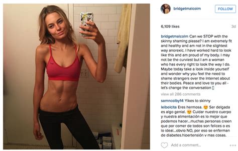 Victoria S Secret Model Bridget Malcolm Calls Out Instagram S Skinny Shamers I D