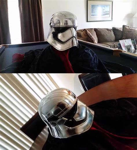 Someone Has Made Captain Phasmas Helmet From Star Wars The Force