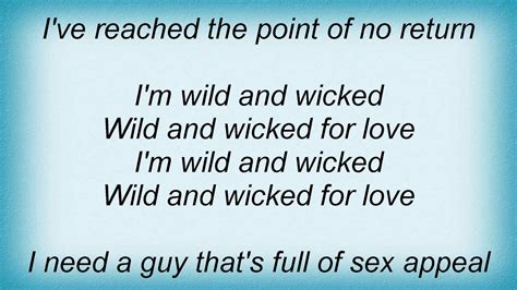 Shania Twain Wild And Wicked Lyrics Youtube