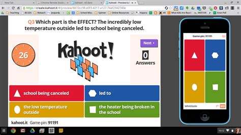 Well, even though the process itself is quite easy. Miss Bacon's Tech. Integration Blog: Kahoot