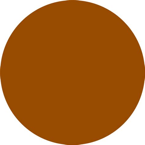 Download Circle Brown Solid - Brown Circle Clip Art - Png Download Png png image