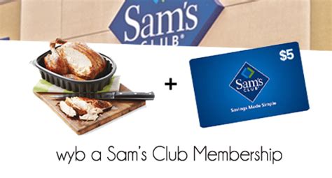 Sam's club membership costs $45 a year, which is cheaper than costco's $55 annual fee. Sam's Club Membership Deal: FREE Rotisserie Chicken + $5 ...