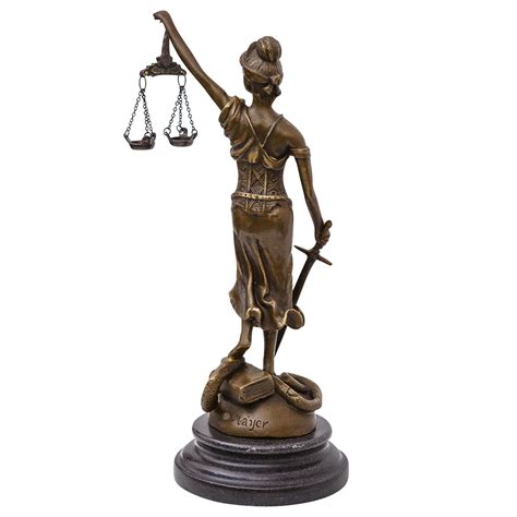 Lady Justice Figurine Art Figurine