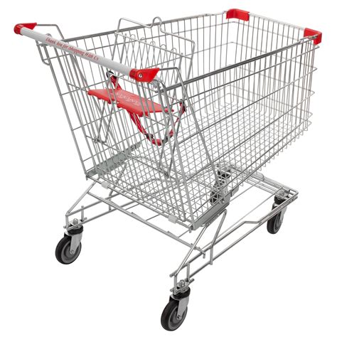 Regency Supermarket Grocery Cart 85 Cu Ft