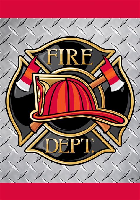 Proud Firefighter Flag Firefighter House Flags Fire Department