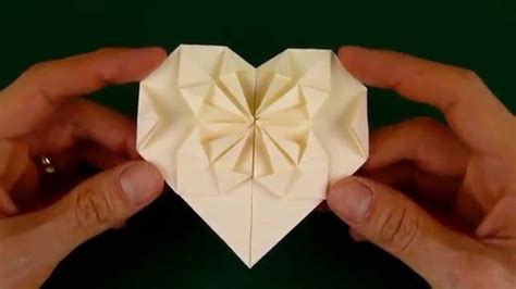 How To Heart Box Origami Tutorial Love Origami Paper Youtube