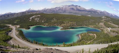 Emerald Lake Viewpoint Yukon