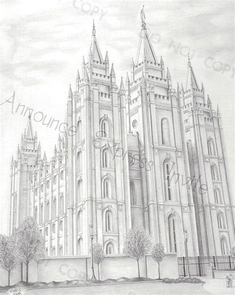 How To Draw The Salt Lake Temple Vegasweddingoutfitguest