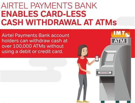 Airtel Payments Bank Now Offers Card Less Cash Withdrawal At Atms
