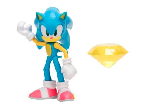 Køb Sonic The Hedgehog 30th Anniversary Action Figur Af Sonic På 9 Cm