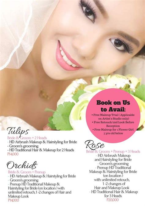 2018 Hair And Makeup Promo Packages By D Makeup Artist