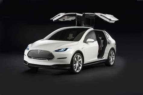Electric Cars White 2016 Tesla Model X Suv Hd Wallpaper