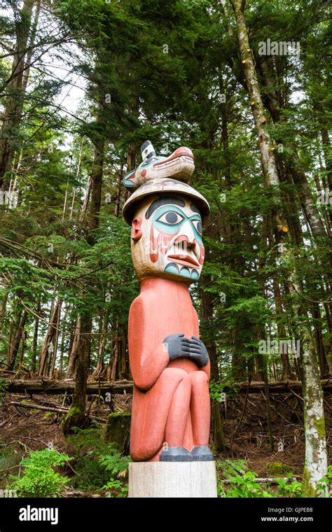 Ancient Inuit Totem In Alaska Hi Res Stock Photography And Images Alamy