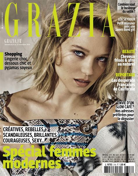 Lea Seydoux In Grazia Magazine France November 2015 Issue Hawtcelebs