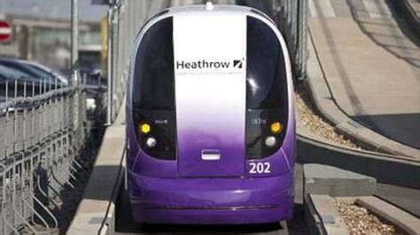 Heathrow Airport Pods Launched At Terminal 5 Car Park Bbc News