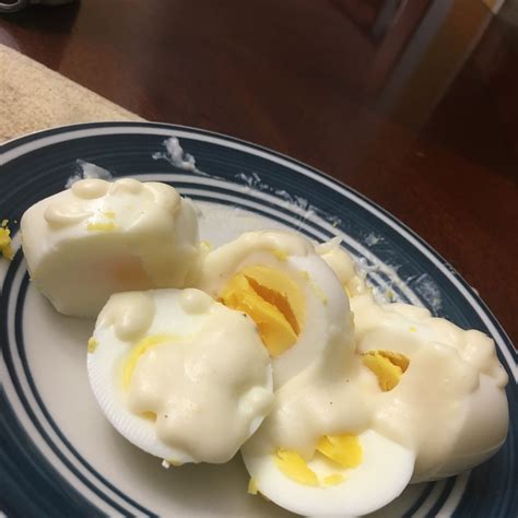Creamed Hard Boiled Eggs Recipe