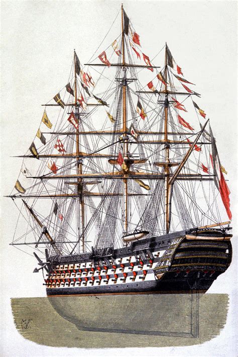 18th Century Warship Photograph By Rue Des Archivescciscience Photo