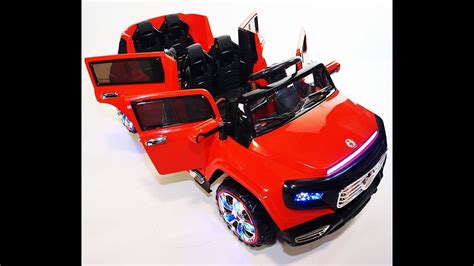 New 4 Doors Battery Operated Ride On Toy Car With Remote Control 12