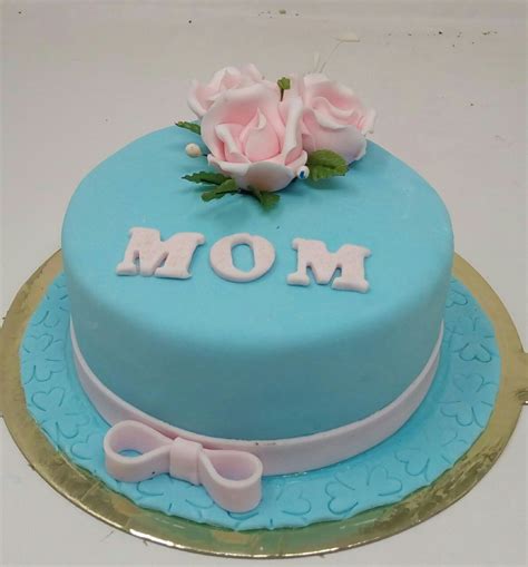 Mother Day Cakes Blue Just Bake