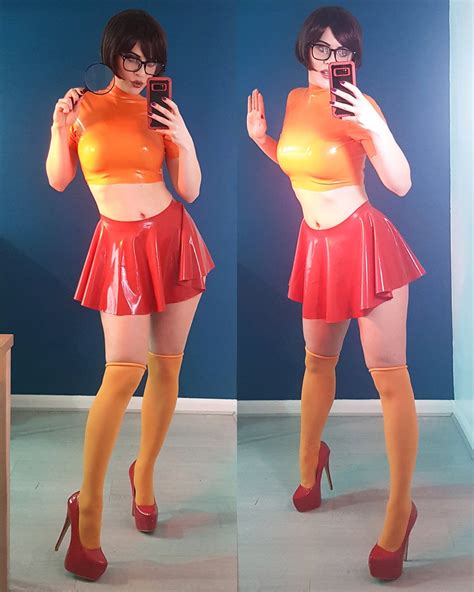 Latex Cosplay Cosplay Outfits Cosplay Girls Velma Sexy Mode Latex
